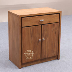 Cabinet lemari kecil kayu jati minimalis