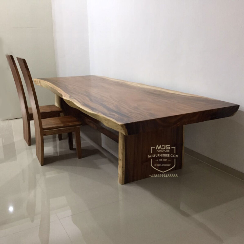 suar wood table big jumbo giant
