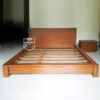 dipan tempat tidur minimalis jati