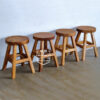 Kursi stool cafe kayu trembesi