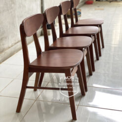 Kursi cafe jati minimalis ropan