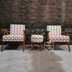 kursi teras vintage antik jati
