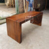 Meja konsul kayu solid trembesi minimalis