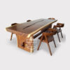 meja trembesi kayu natural edge erosi
