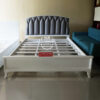 tempat tidur sandaran headboard cushion modern