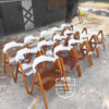 kursi cafe minimalis jati modern simple