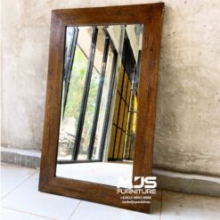 frame pigura cermin rustik antik