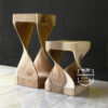 Kursi meja stool kayu trembesi suar wood
