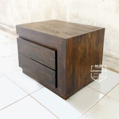 nakas minimalis jati rustik antik laci 2