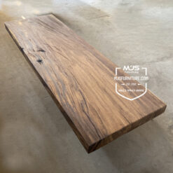 papan kayu table top rustic erosi antik trembesi jepara