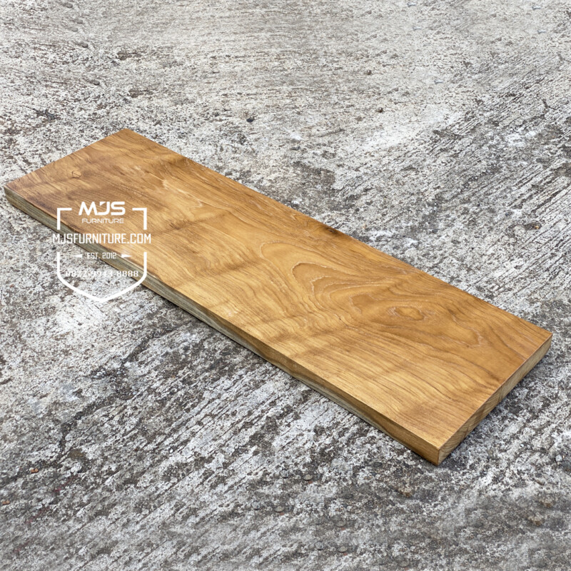 papan tangga kayu jati solid utuh