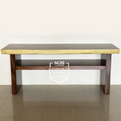 meja console voyer kayu solid trembesi