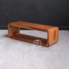 stool hollow kayu trembesi solid