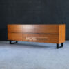 credenza jati solid minimalis