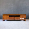 credenza jati tv minimalis