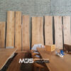 papan jati solid perhutani