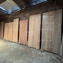 papan kayu solid top table