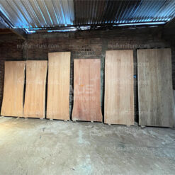 Papan top table meja kayu solid Jati