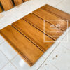 papan tangga kayu jati solid utuh