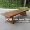 luxury solid teak wood table