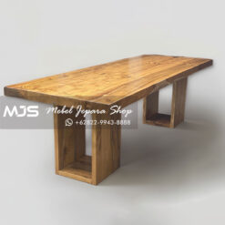 solid wood teak table