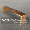 Bangku kayu trembesi kotak simple modern