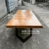 meja jati solid grade A mewah