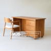 Meja Kerja Classic Minimalis Simple Kayu Jati