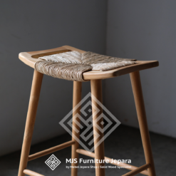 Kursi Bar Simple Kayu Jati