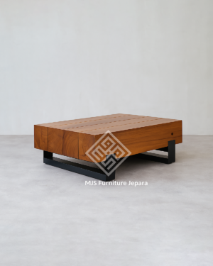 Coffee Table Kayu Tebal