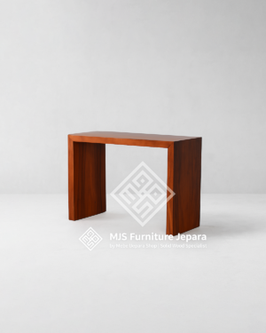 Meja Console Minimalis Kayu Solid