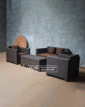 Kursi Sofa Rattan Outdoor 