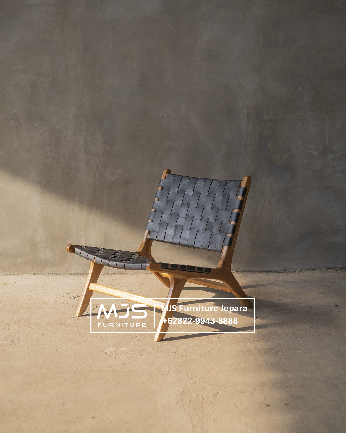 lazy chair balitan kulit