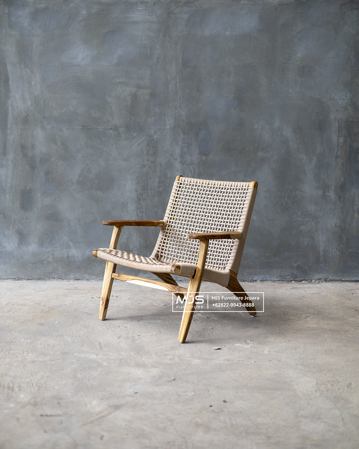 Lazy Chair Jati Rajut Rope