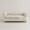Sofa Tamu Chesterfield Velvet Cream
