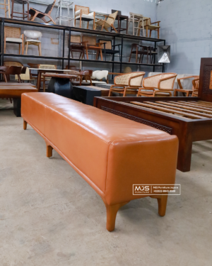 Bangku Stool Bench Cover Kulit