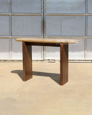Meja Console Kayu Trembesi Solid Minimalis produksi MJS Furniture Jepara