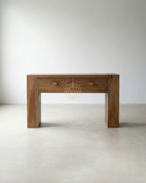 Drawer Cabinet Meja Console Trembesi Minimalis