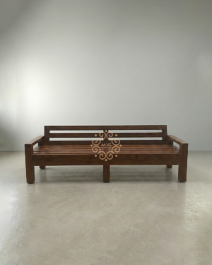 Bangku Kayu Jati Solid Minimalis