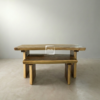 Set Meja Trembesi Susun Live Edge