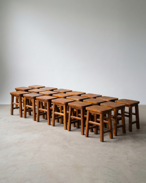 Dingklik Kayu Jati Minimalis Solid & Kokoh untuk Rumah/Kafe
