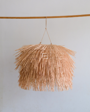 Kap Lampu Gantung Rumbai Anyaman Loom