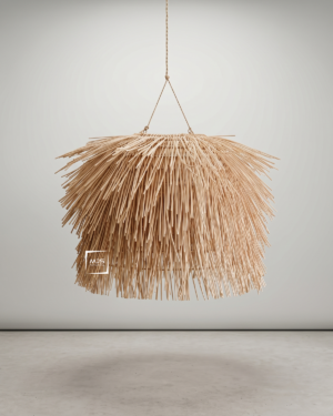 Kap Lampu Gantung Rumbai Anyaman Loom