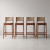 Tropical Modern Barstool Kayu Jati Natural