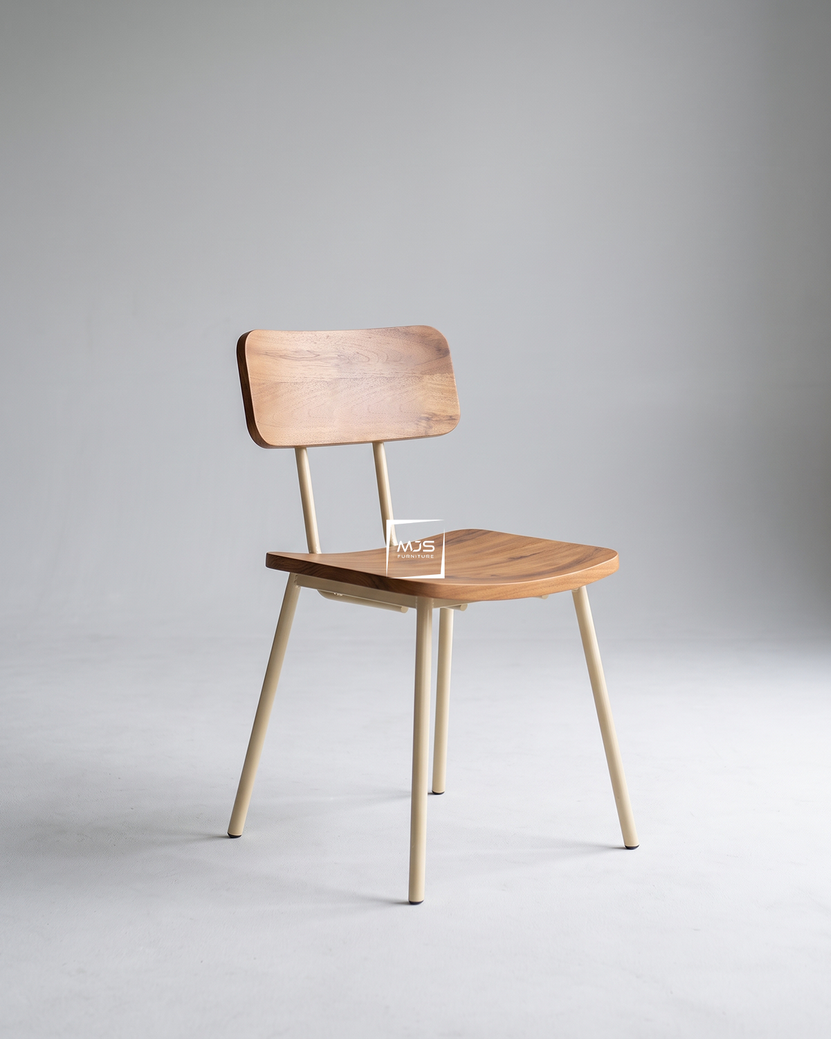 Kursi Cafe Kayu Jati Solid Modern Kala Industrial