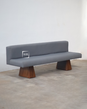 Upholstered Bench Sofa Kayu Trembesi